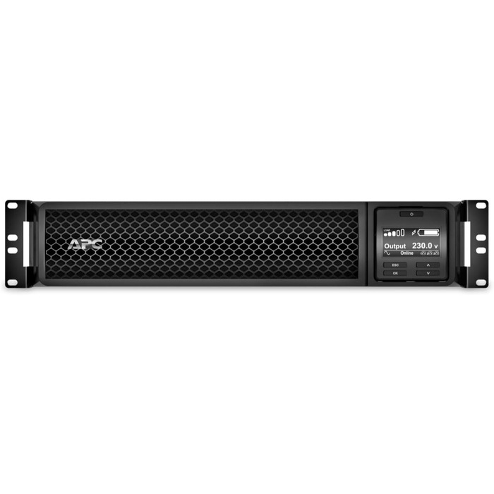 ДБЖ APC Smart-UPS SRT 1000 ВА RM 230 В з мережевою картою USB/послідовний - SRT1000RMXLI-NC