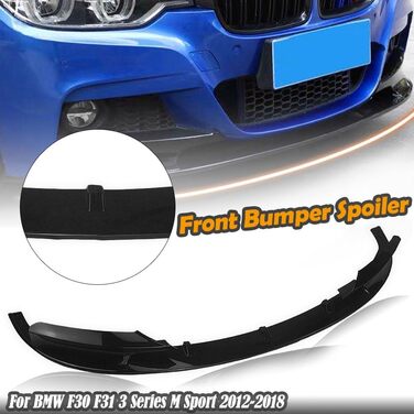 Кромка переднього бампера Chin Splitter для BMW F30 F31 328i 335i 3 Series M Sport 2012-2018