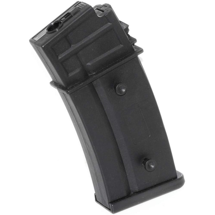 Магазин для страйкболу Softair Battleaxe 470rd Hi-Cap Mag для CYMA, Classic Army, ARES, S&T, JG, Elite Force, Tokyo Marui G36 AEG Black