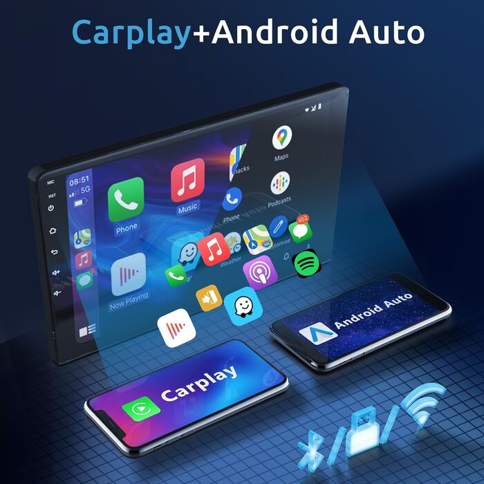 Автомобільна стереосистема для Peugeot 307 2007-2013 Carplay Android автомобіль, радіо 9-дюймовий сенсорний екран Радіо Bluetooth HiFi GPS навігація WiFi Mirror Link FM RDS камера 2 Din екран для Peugeot 307 1G 32G