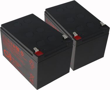 Нова змінна батарея AccuCell підходить для APC RBC6, підходить для ДБЖ APC Smart UPS 700, 1000, 1500 і Back UPS Pro 1000