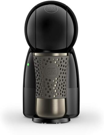 Кавоварка для еспресо та інших напоїв NESCAF Dolce Gusto Piccolo XS KP1A, ручна, 0,8 л, білий/чорний чорний, кнопка чорна одинарна