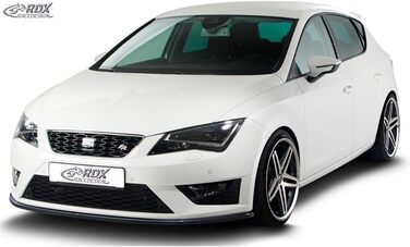 Кріплення переднього спойлера Seat Leon 5F SC/5-door/ST FR/Cupra 2013- (ABS Чорний глянець)