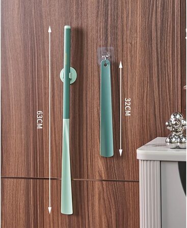 Ріжк для взуття з довгою ручкою, Shoehorn Extra Long Shoehorn, Lazy Shoe Helper, Довга ручка, Підйомник взуття, Train Shoehorn, Ковзаюча ручка, Long Shoehorn, PP Shoehorn портативний для подорожей D-long