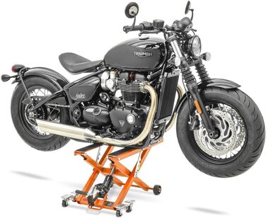 Мотоциклетний підйомник для Triumph Bonneville Bobber/Black/Speedmaster, America Hydraulic XL 500kg Orange