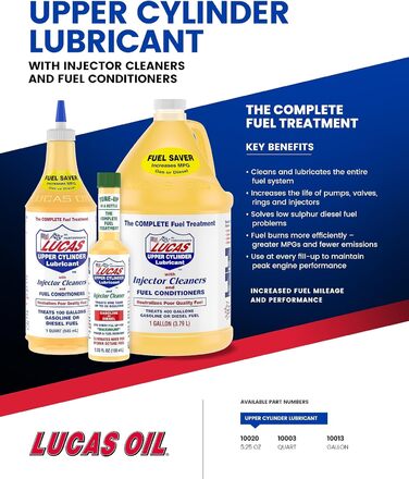 Обробка палива Lucas Oil 5.25 унцій