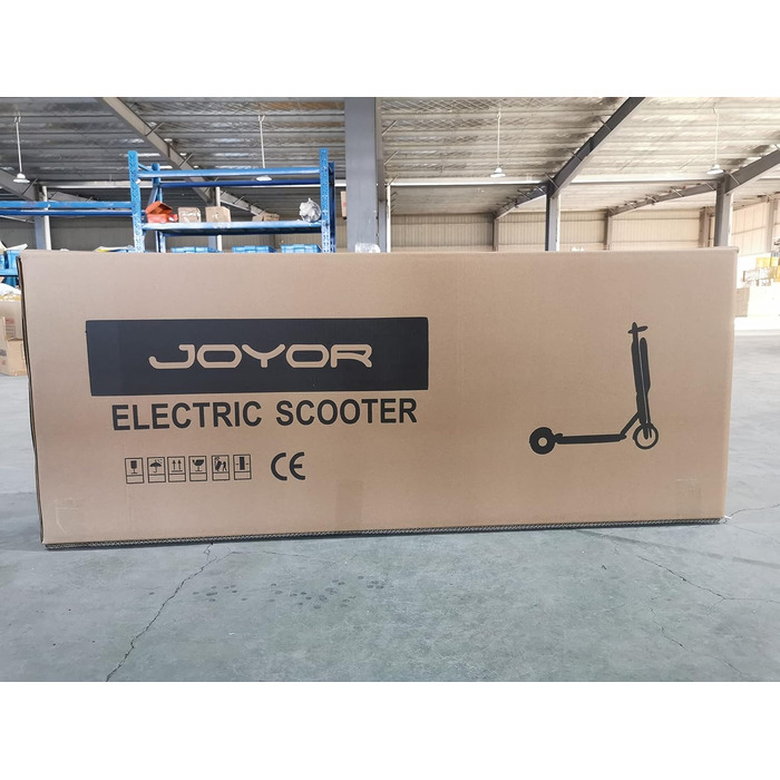 Електросамокат JOYOR E Серія Y8-S, двигун 400/500 Вт, запас ходу 25-110 км, алюмінієва рама, чорний