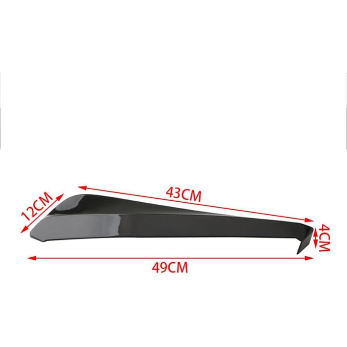 Автомобільний задній спойлер для BMW 4 Series 5 Series F32 G22 F36 F33 G23 G26 E60 F10 G30 F07 F11, Спойлер губи заднього крила Спойлер багажника Стайлінг хвостового крила Аксесуари для модифікації