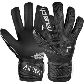 Воротарські рукавиці Reusch Unisex Youth Attrakt Infinity Junior Воротарські рукавиці чорні 6