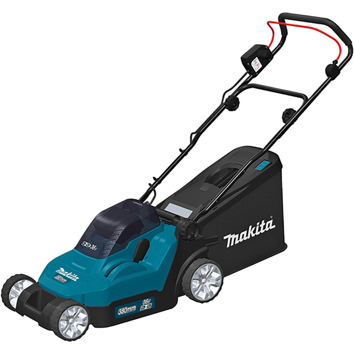 Акумуляторна газонокосарка Makita DLM382Z 2x18 V (без акумулятора, без зарядного пристрою) Акумуляторна газонокосарка одинарна