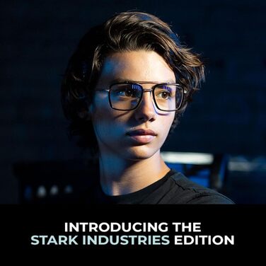 Сонцезахисні окуляри Gunnar Gaming & Computer Окуляри Stark Industries Edition Stark-industries - чіткий 'прозорий (блокує 35 синього світла)