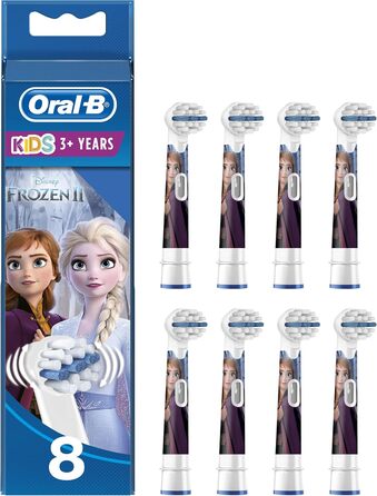 Щітки Oral-B Kids Disney Frozen для дітей від 3 років, в упаковці, готовій до поштової скриньки, 8 шт. Frozen Single