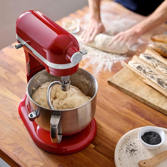 Міксер KitchenAid Artisan з висувною чашею, Empire Red, 6,6 л