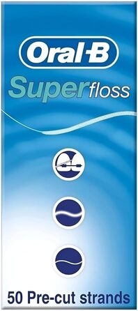 Зубна нитка ORAL B Superfloss, набір 6x50 шт.