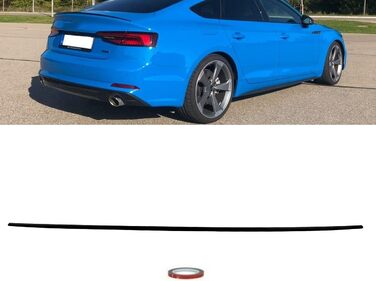 Комплект Sport Rear Spoiler Rear Lip Carbon Look сумісний з Audi A5 B9 Sportback з модельного ряду 2016-2020 також RS DM Autoteile 4328