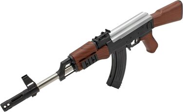 Гвинтівка страйкбольна B.W. Softair Gun набої AK 47 (A76) - чорний професійний повний ABS 57 см. Вкл. магазин та менше 0.5 Дж (від 14 років)