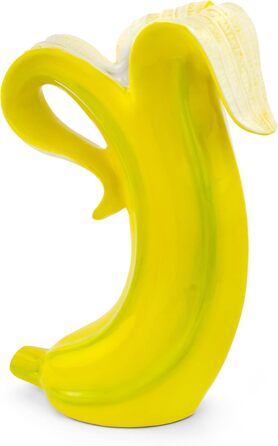 Ваза Banana Romance Vase - велика ваза для квітів у формі банана, приблизно 22 см