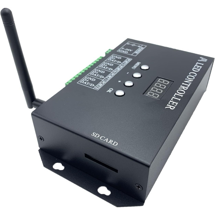 Піксельний контролер TOPXCDZ H807SB WIFI 4ch artnet/dmx to spi LED з SD картою для WS2811 WS2812B WS2815 WS2813 APA102