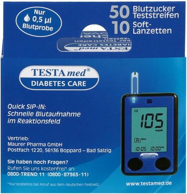 Протестовано GlucoCheck Advance Teststrip.w.10 Lanz.