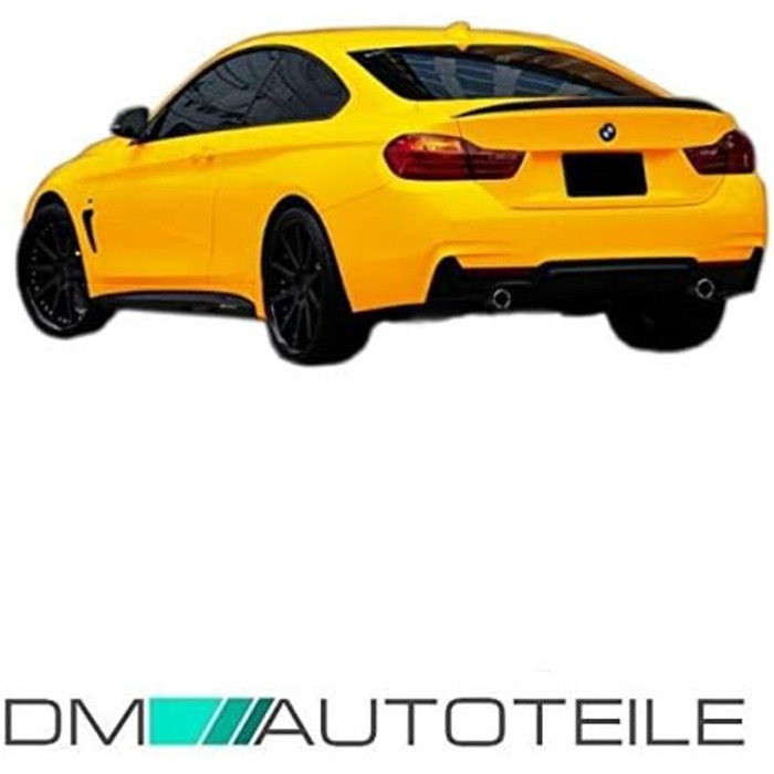 Задній спойлер DM Autoteile Sport-Performance Shadow Line PAINTED підходить для F32 3M ABE