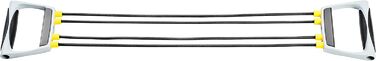 Бед компані Грудний еспандер I 5-позиційні регульовані стрічки опору з ручками I Фітнес-стрічки для домашніх тренувань