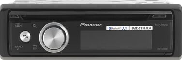 Автомобільна стереосистема Pioneer DEH-X8700BT 1DIN, вхід Bluetooth, MP3, USB та AUX, RGB-підсвічування, гучний зв'язок Bluetooth, додаток Smart Sync, 5-смуговий еквалайзер