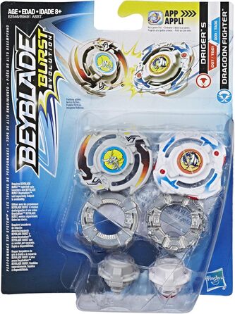 Гіроскопи BEYBLADE Driger S та Dragoon F