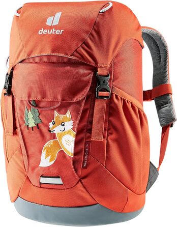 Дитячий рюкзак deuter Unisex Forest Fox 14 л (1 упаковка) Помаранчевий (лавовий перець) 14 довгих одномісних