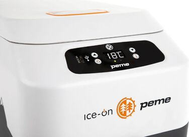 Л Adventure Orange Термоелектричний з режимом ECO AC/DC для охолодження та збереження тепла Cool Box з підключенням 12 вольт і 230 вольт Міні-холодильник для автомобіля та кемпінгу 32 літри, 30-50