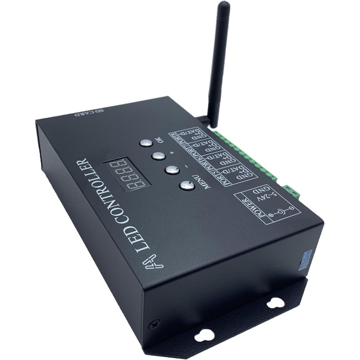 Піксельний контролер TOPXCDZ H807SB WIFI 4ch artnet/dmx to spi LED з SD картою для WS2811 WS2812B WS2815 WS2813 APA102