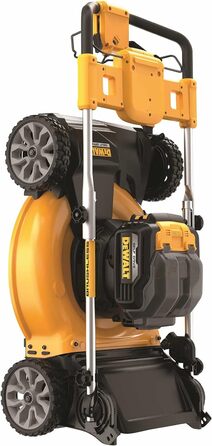 Акумуляторна газонокосарка Dewalt 18В DCMWSP564N (ширина зрізу 53 мм, 6 висот зрізу, з переднім приводом, безщітковий двигун, сенсорне регулювання швидкості, поставляється без акумулятора та зарядного пристрою)