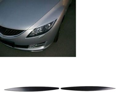 Налобний ліхтар для брів Mazda 6GH/Для Atenza 2008-2012 2 шт. Автомобільні повіки Брови Фара Вії Повіки Обрізка Чохол Фари Безелі Фари Брови