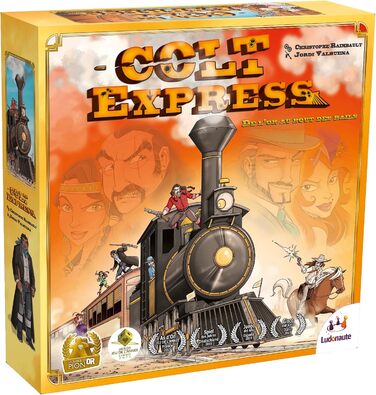 Настільні ігри Ludonaute LUCOEX01FR - Colt Express, різнокольорові, L