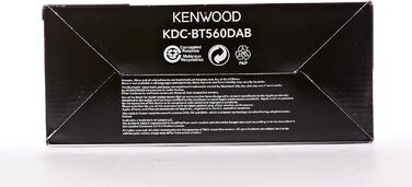 Автомобільний стереороз'єм Kenwood KDC-BT560DAB для пульта дистанційного керування на кермі, гучний зв'язок Bluetooth