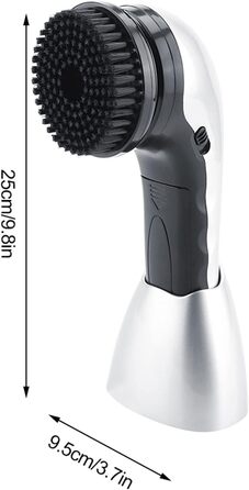 Автоматична електрична щітка для взуття Handheld Shine Polisher Chaussure Electrique avec Cinq Ttes de pour Cirages et L'entretien des Voyage Homme Battery