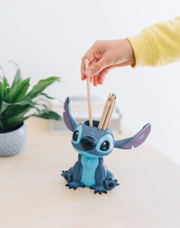 Тримач для олівців Grupo Erik Walt Disney Desk Organizer - Тримач для олівців Lilo and Stitch Figure - Настільні аксесуари Disney Merchandise - Органайзер для ручок Diseny Merch