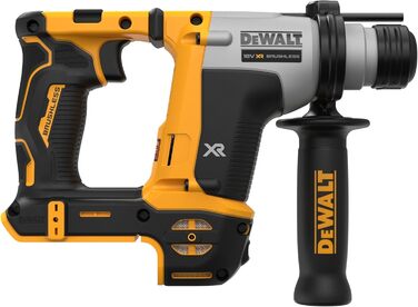 Акумуляторний перфоратор Dewalt 18В SDS-plus XR DCH172N (16 мм, безщітковий двигун, електропневматичний ударний механізм, з вбудованим світлодіодним підсвічуванням, вкл. додаткову рукоятку, поставляється без акумулятора та зарядного пристрою)