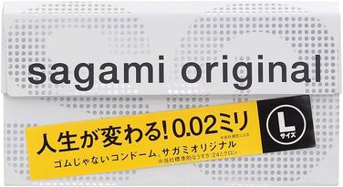 Упаковка Sagami Original 0,02 мм великого розміру 12 шт. Краса та здоров'я (імпорт з Японії)