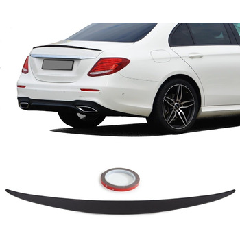 Комплект DM Autoteile Sport Rear Spoiler Black Matt 3M підходить для E-Class W213, також AMG E63