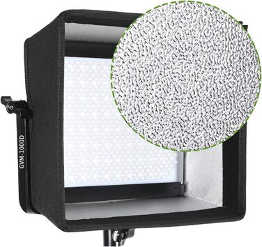 Розсіювач GVM Softbox для LED відео світла, RGB 680RS, 880RS, 1000D Series Softbox підходить для світлодіодного студійного світла, фотосвітла, світлодіодного відео освітлення, 880RS Світлодіодне відео світло Softbox Аксесуари Softbox-700