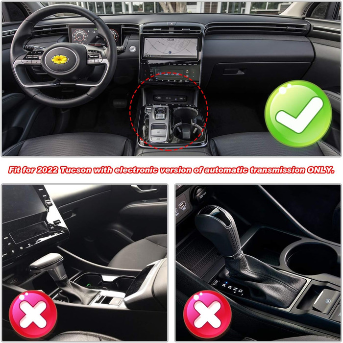 Сумісний з Hyundai Tucson NX4 2023 2024 2022 2021 Органайзер для центральної консолі Панель приладів Коробка для зберігання Автомобільна центральна консоль Лоток Tucson 2023 Аксесуари Центральні консолі