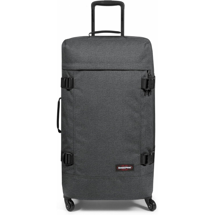 Валіза EASTPAK TRANS4 L, 75 x 41 x 28 см, 80 л - чорний денім (сірий) Black Denim01