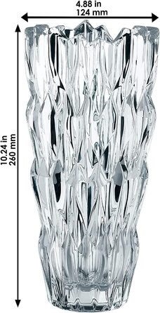 Ваза Nachtmann, скляна ваза, кришталеве скло, 26 см, кварц, 0088332-0 Ваза 26 см