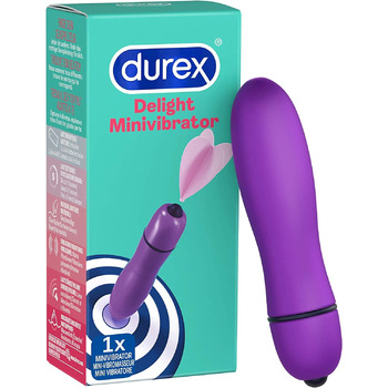 Міні-вібратор Durex Intense Delight Стримана секс-іграшка з потужною вібрацією - стимулятор для інтимних моментів (1 упаковка)