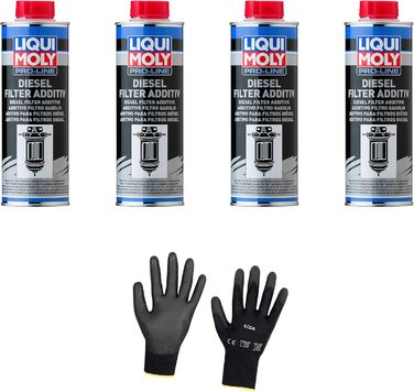 Захисні рукавички Iloda 4xOriginal Liqui Moly 500 мл Pro-Line Присадка до дизельного фільтра 20790