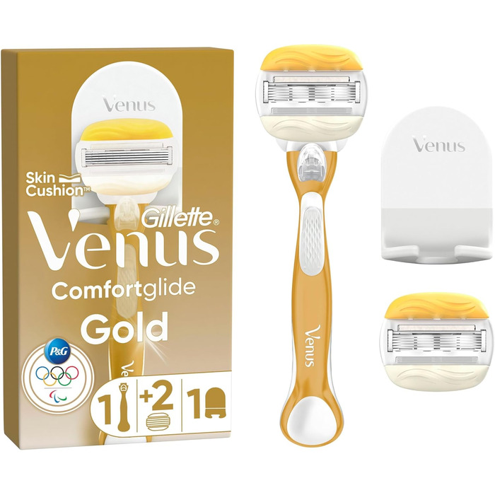 Кокосова бритва Gillette Venus Venus ComfortGlide 2 леза вішалка для душу