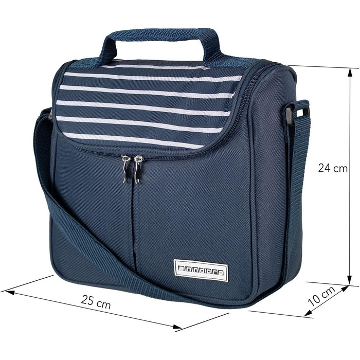 Л візок для покупок - Signature Navy Mini cool bag, 45