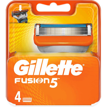 Запчастини Gillette Fusion5, до 1 місяця гоління з 1 лезом, 4 шт. и