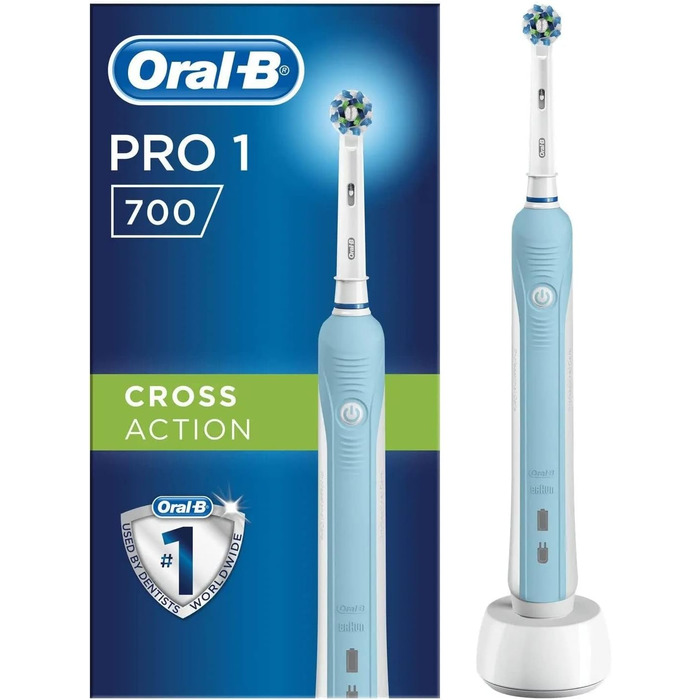 Електронна зубна щітка Oral-B Pro700 Vitality, з перехресною щіткою Pro 700