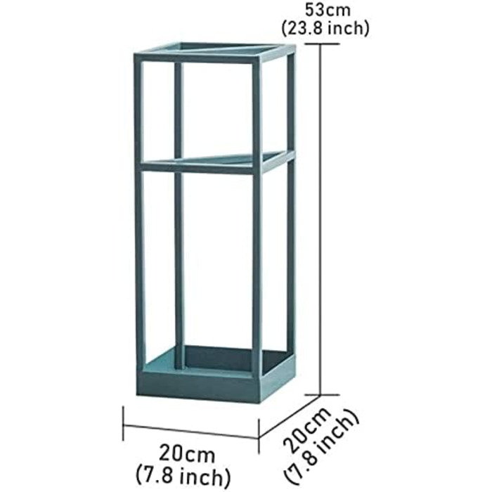 Підставка для парасольок RAABYU для внутрішнього використання, металева підставка для парасольки, тримач для палиць для ходьби, багатоцільова підставка для парасольок, підходить для малих і великих парасольок для внутрішнього та зовнішнього використання